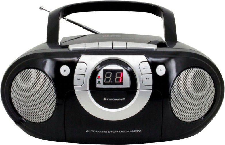 Radio CD Soundmaster SCD5100SW, MP3, me altoparlant të integruar, e bardhë