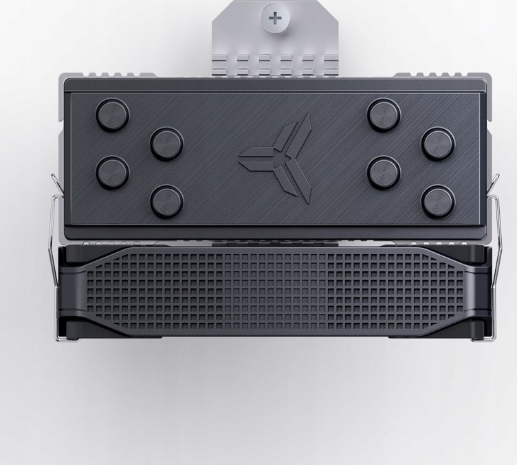 Ftohës CPU Jonsbo PISA A4, 120mm, 250W PWM, gri