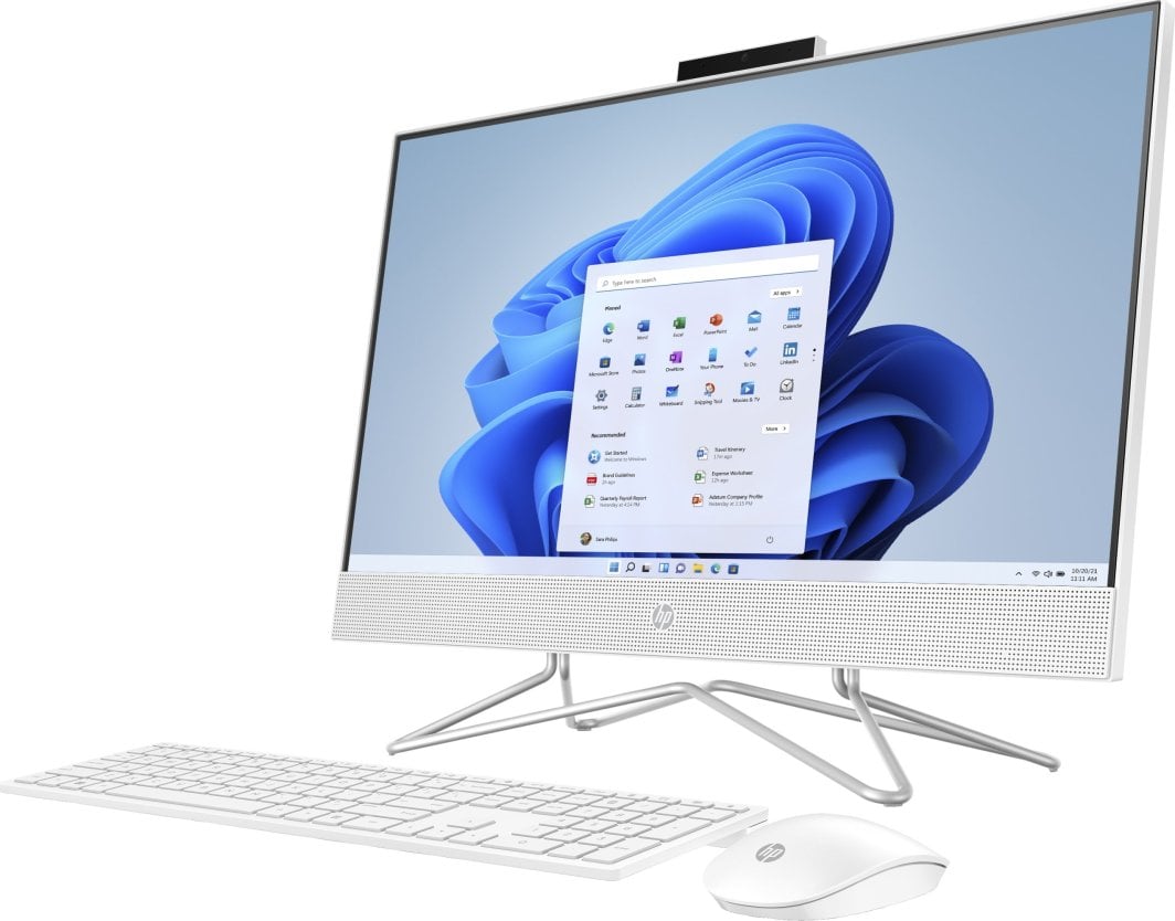 Kompjuter All in One HP 24-df1989nw, 23.8", Intel Core i3, 16GB RAM, 512GB SSD, i bardhë