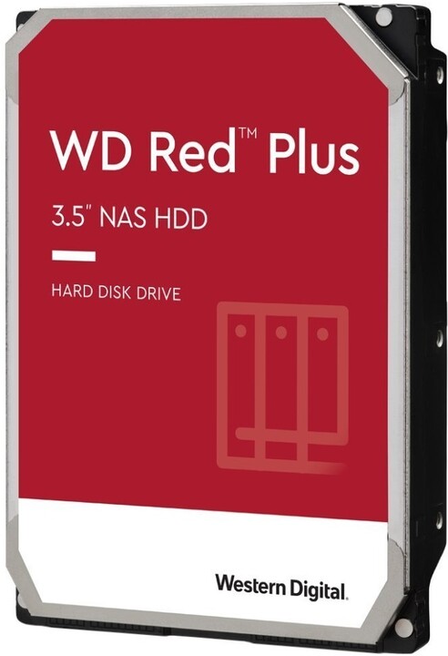 Disk Western Digital Red Plus (EFBX), 3,5'' - 10TB