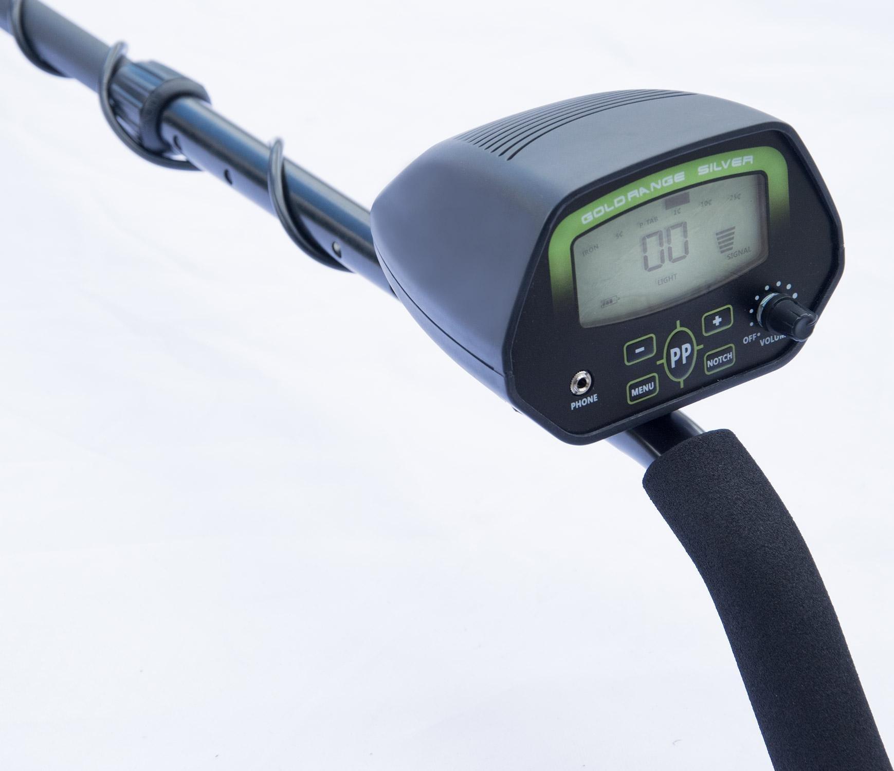 Detektor metalesh Cobra Tector CT-1037, sondë 250mm, ekran LCD, i zi