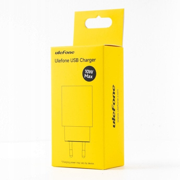 Karikues mur Ulefone 10W, dalje USB, i zi