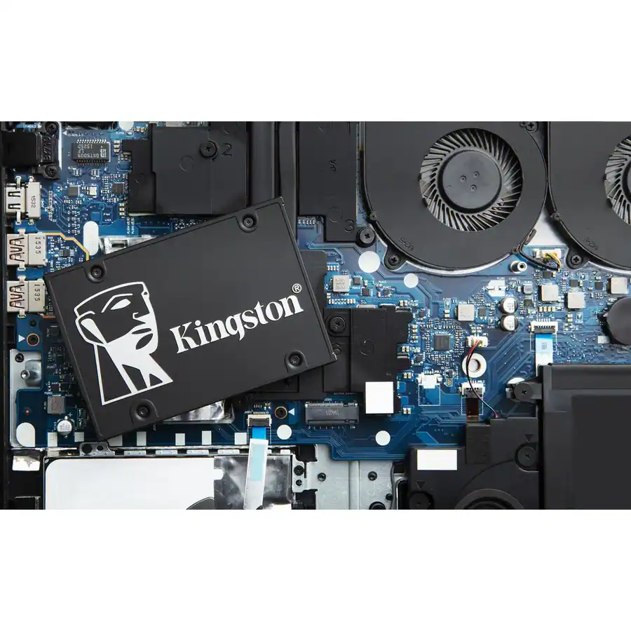 SSD i brendshëm Kingston KC600, 2TB, 2.5", SATA, për laptop dhe desktop