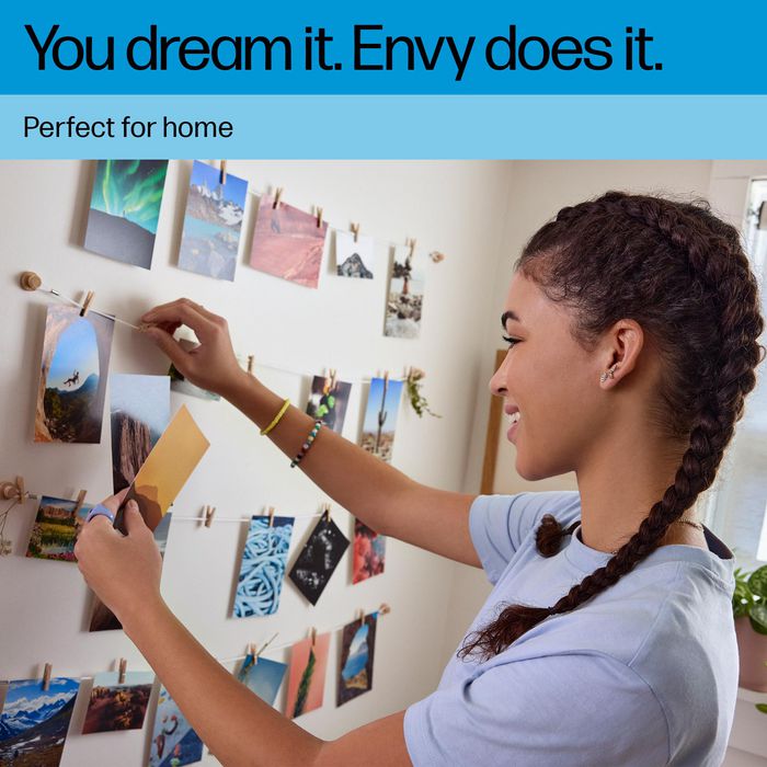 Printeri HP Envy 6120e All-in-One, me ngjyra, WiFi, bezh