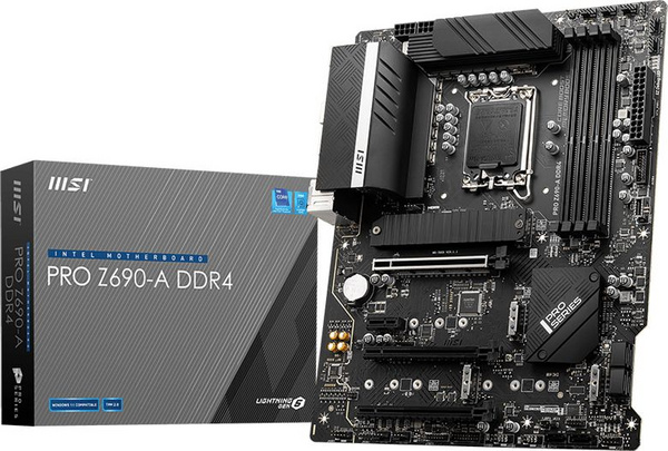Pllakë amë MSI PRO Z690-A, DDR4, e zezë