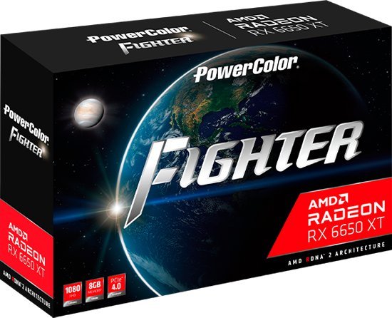 Kartelë grafike Power Color Fighter Radeon RX 6650 XT 8GB GDDR6
