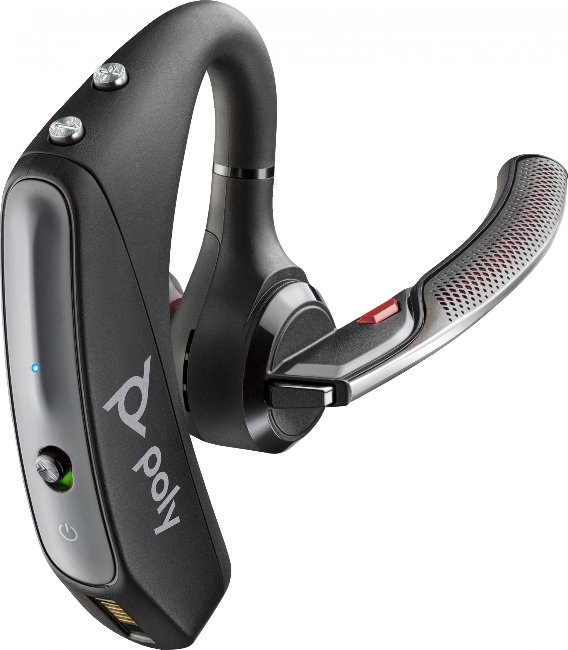 Kufje Bluetooth Poly Voyager 5200, me mikrofon, anulim zhurme, e zezë