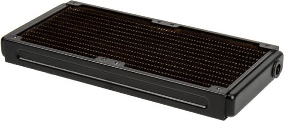 Radiator ftohës MagiCool Xflow Copper Radiator II MC-RAD240G2X, 240mm, për ventilatorë 120mm, i zi