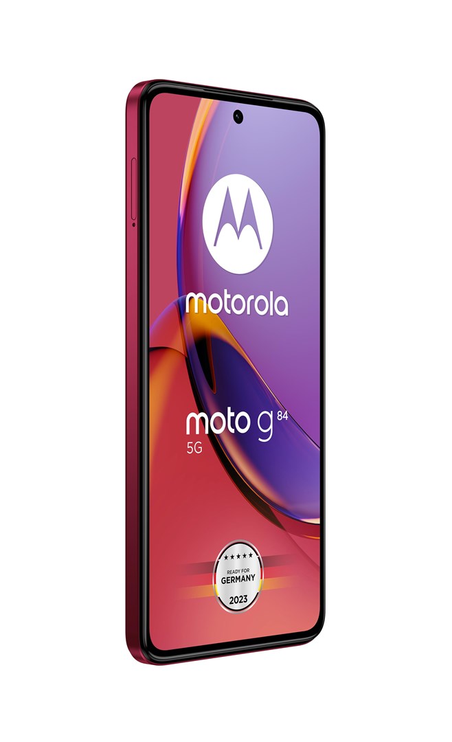 Celular Motorola Moto G84 5G, 6.5", 12GB RAM, 256GB, Snapdragon 695, magenta