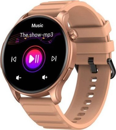 Ora inteligjente Zeblaze Btalk 3 Pro, 1.43" AMOLED, monitorim zemre dhe SpO2, e zezë