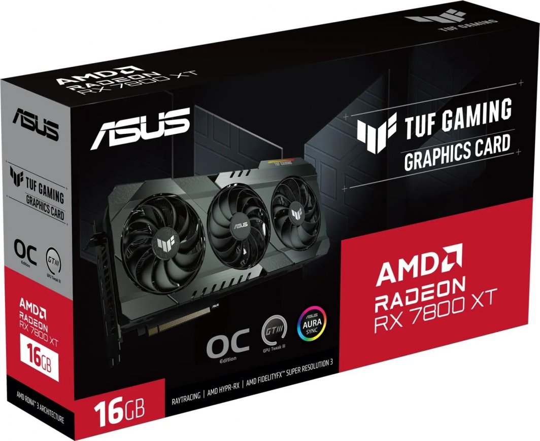 Kartelë grafike Asus TUF Gaming Radeon RX 7800 XT OG OC 16GB GDDR6