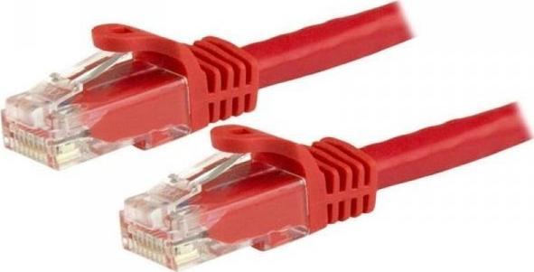 Kabllo rrjeti StarTech.com CAT6, 7.5m, Gigabit Ethernet, e kuqe