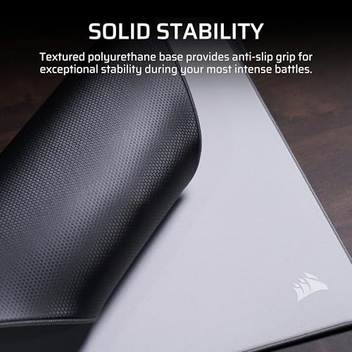 Mousepad gaming Corsair MM PRO Control Cloth Large, 4mm, kundër rrëshqitjes, i zi
