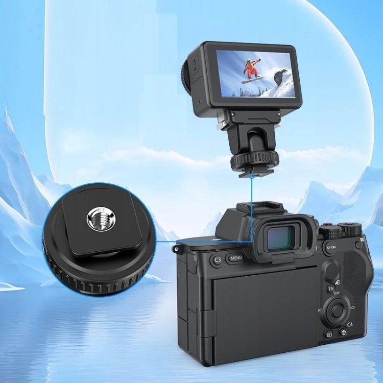 Mount kamerash Puluz PU727B, quick release, fiksim 1/4", i zi