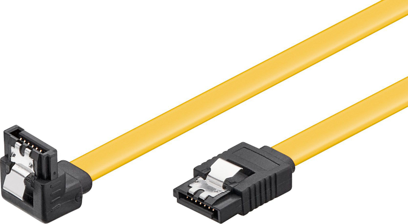 Kabllo Goobay SATA - SATA, 0.5m, e verdhë