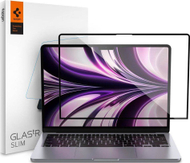 Mbrojtësi i ekranit Spigen Glass FC për MacBook Air 13" 2022, qelq i kalitur, i tejdukshëm