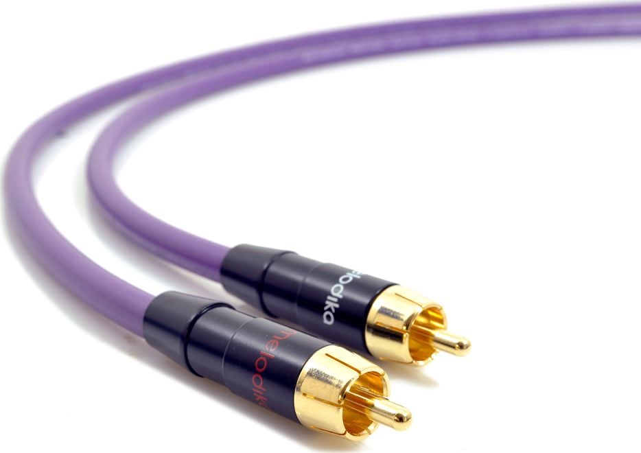 Kabllo audio Melodika MD2R, 2xRCA në 2xRCA, 7m