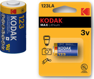 Bateri litium Kodak Max CR123, 3V, 1 copë