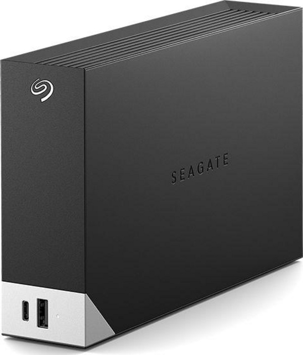 Hard disk i jashtëm HDD Seagate One Touch Hub, 16Tb, i zi/ i argjendë
