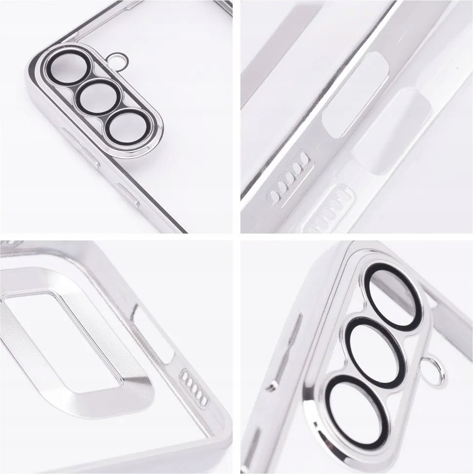 Futera Glam për Xiaomi Redmi Note 13 Pro 5G, Silver, e argjendtë