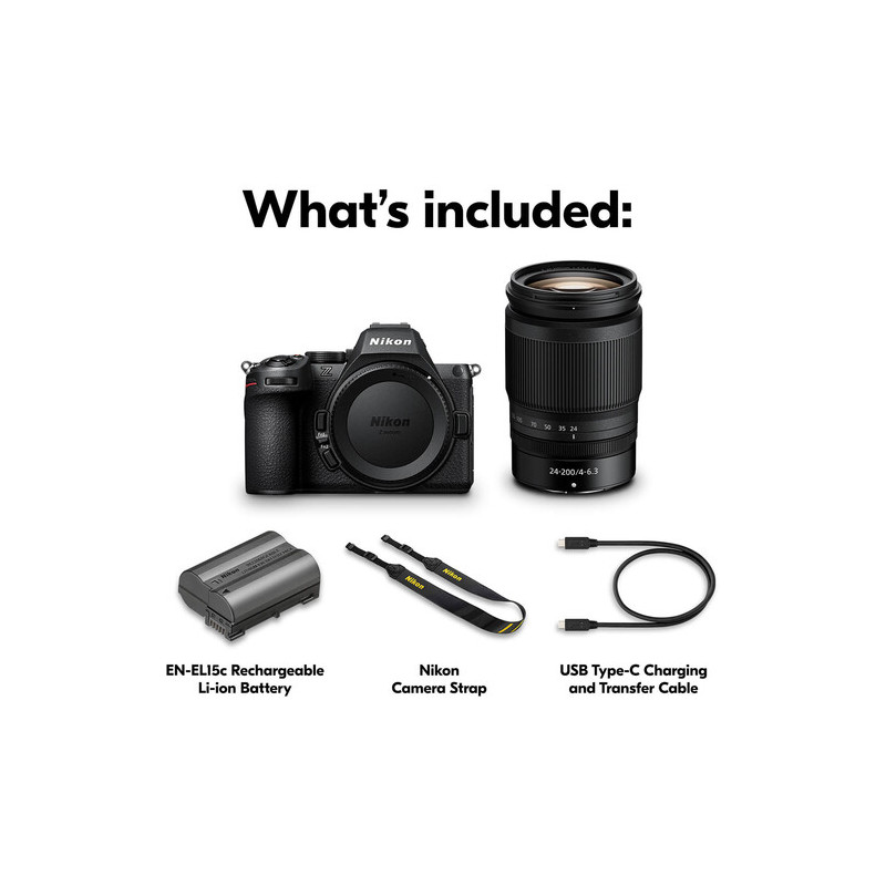 Nikon Z5 II With 24-200mm F/4-6.3