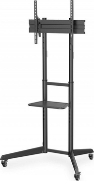 Stendë dyshemeje për monitor Digitus DA-90447, 37"-70", rregullim lartësie, e zezë