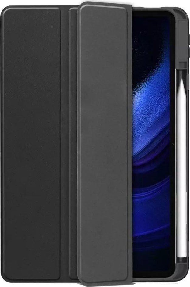 Mbulesë palosëse për tablet Tech-Protect Xiaomi Pad 6 6 Pro, me hapësirë për stylus, e zezë