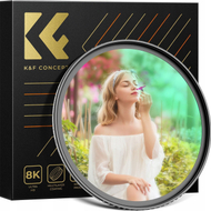 Filtër difuzues K&F Concept White Diffusion Nano X, 77 mm, për objektiv