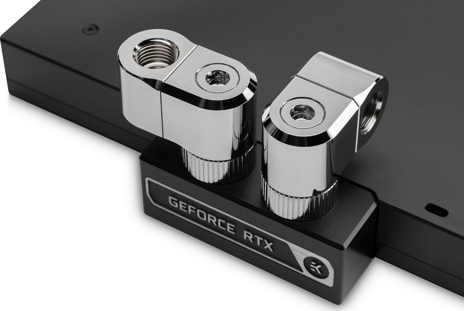 Përshtatës ftohës uji EKWB EK-Quantum Torque Double Rotary Offset 21, 21mm, nickel