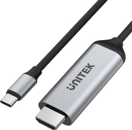 Кабел USB C во HDMI Unitek V1423A, 1.8 m, 4K 60Hz, сребрен
