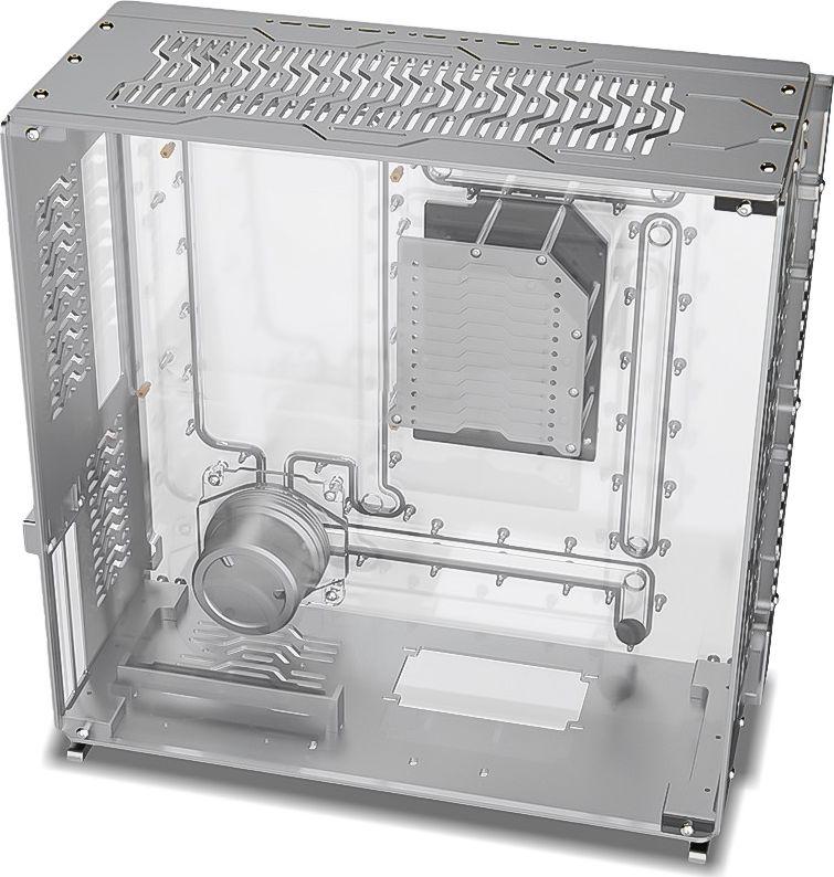 Kasë Singularity Wraith, e argjendtë, Midi Tower