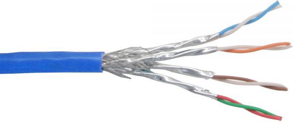 Kabllo rrjeti InLine Cat.6, 1000 Mbit/s, 100m, blu