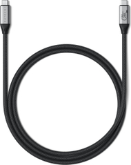 Kabllo Satechi USB C në USB C, 240W, 80Gbps, e zezë