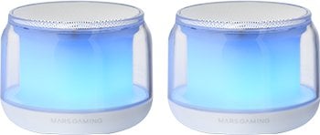 Altoparlant tavoline Mars Gaming MS-AURA, Bluetooth 5.3, 15W, i bardhë