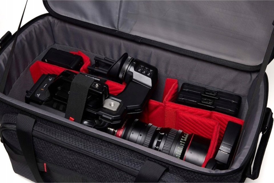 Çantë shpatulle Manfrotto Pro Light Cineloader Medium, për video, e zezë