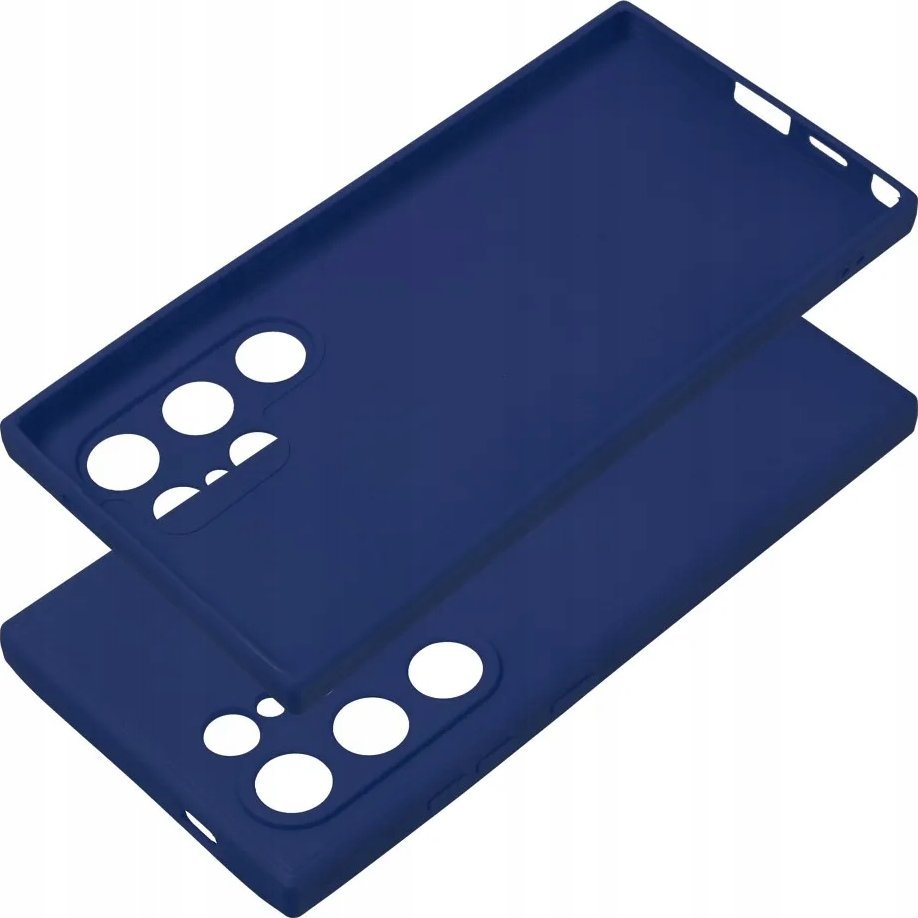 Mbrojtëse telefoni Forcell Soft Case për Samsung Galaxy S24 Ultra, silikon, e kaltër e errët