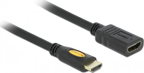 Kabllo Delock HDMI - HDMI 83080, 2m, e zezë