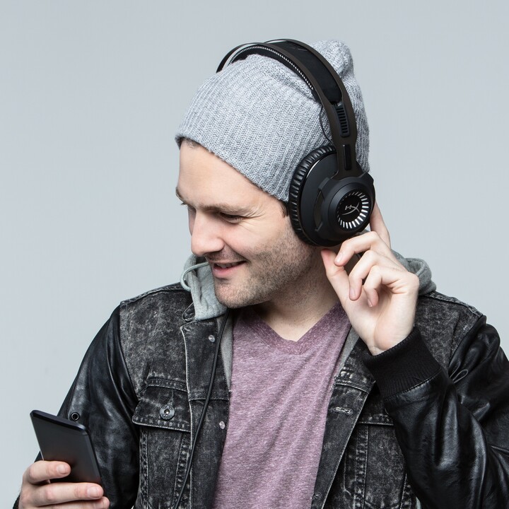 Kufje HyperX Cloud Revolver + 7.1, gun metal