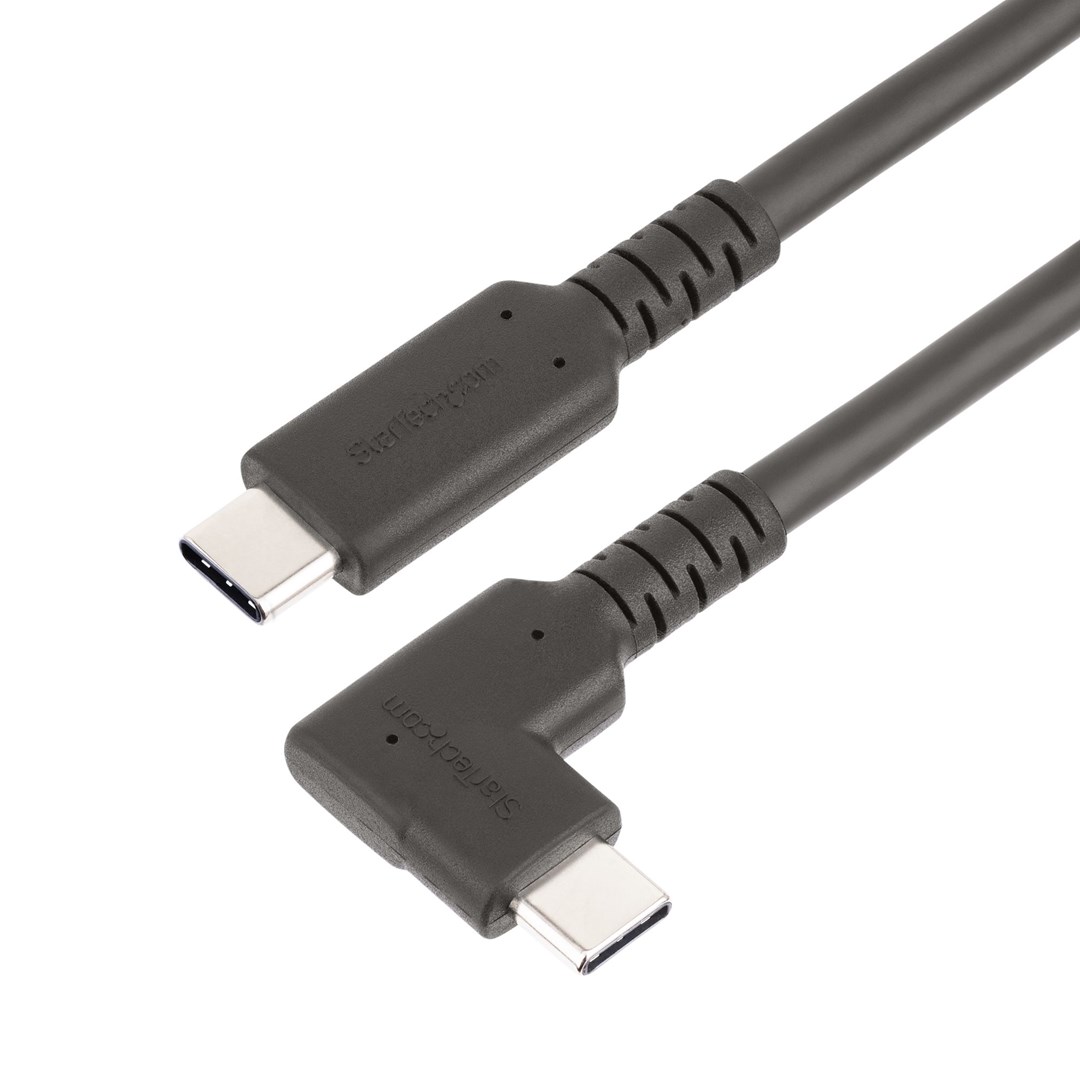 Kabllo USB-C StarTech, 2m, 100W, 4K@60Hz, e zezë
