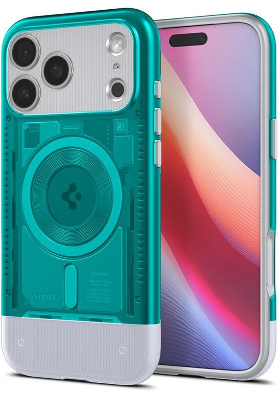 Mbulesë telefoni Spigen Classic C1 MagSafe, për iPhone 17 Pro, transparente