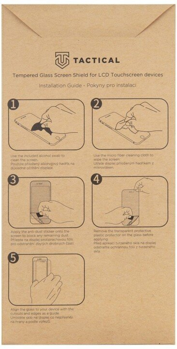 Xham mbrojtës Tactical Glass Shield për Samsung Galaxy A51, 2.5D, 0.33mm, transparent
