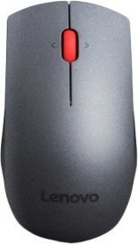 Maus Lenovo Professional, wireless, USB, i zi dhe i argjendtë