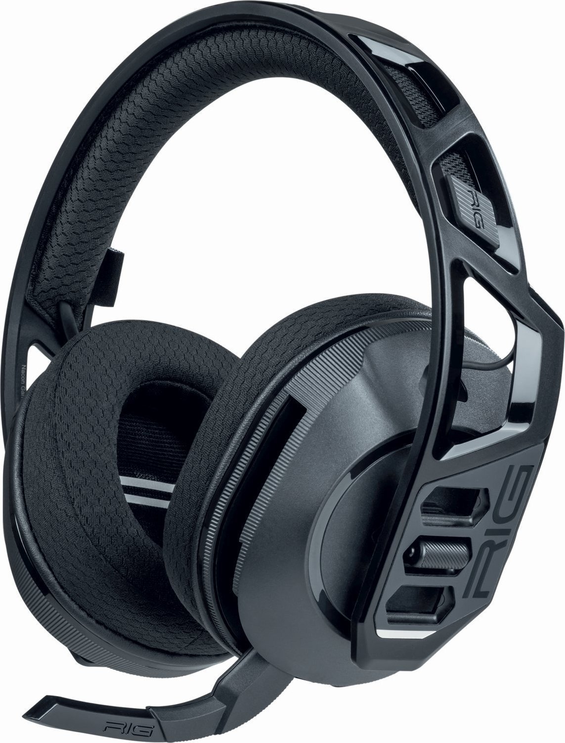 Kufje lojërash Nacon RIG 600 Pro HX, pa tela, 2.4 GHz Bluetooth, të zeza