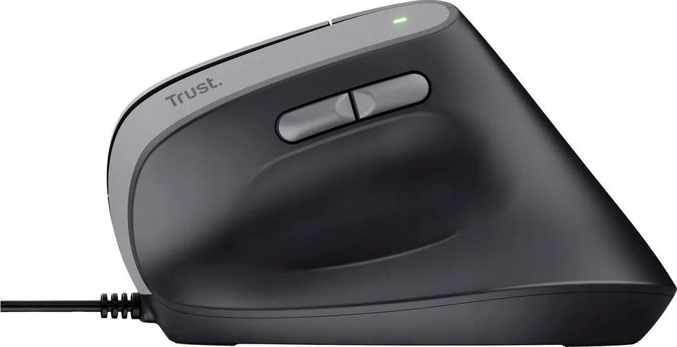 Maus Trust Bayo, me kabllo, USB, i zi