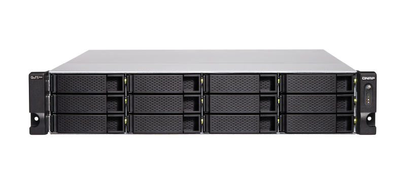 NAS rack QNAP TS-h1886XU-RP D-1622, 2U, 10GbE, i zi gri