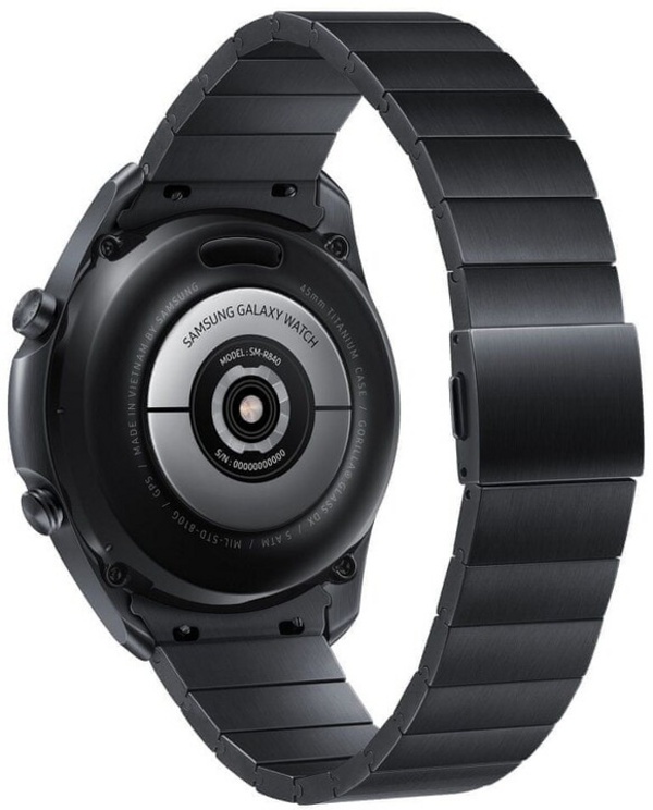 [OUTLET] Orë e mençur Samsung Galaxy Watch 3, 45 mm, korniza titan / rripi i zi, II