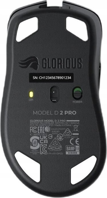 Maus gaming Glorious Model D 2 Pro 1K Wireless, RGB, i zi
