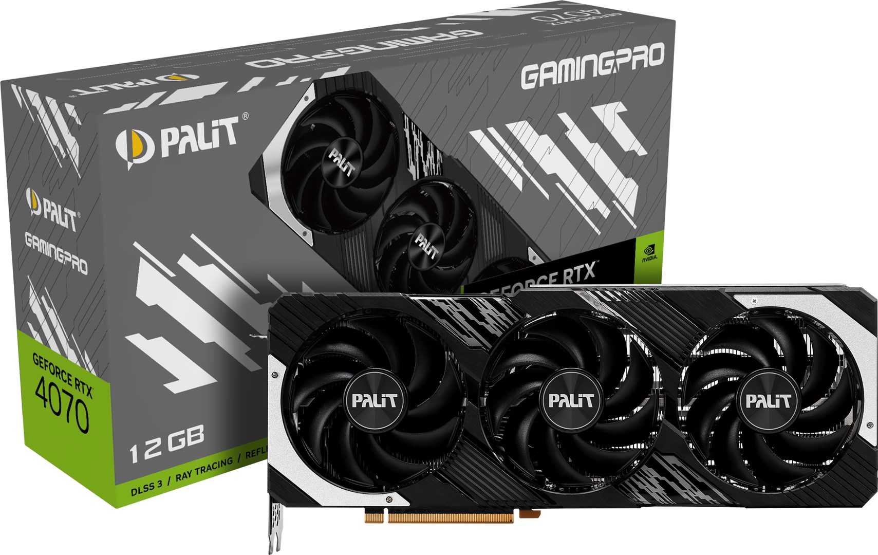 Kartë grafike PALiT NVIDIA GeForce RTX 4070, 12 GB GDDR6X, NED4070019K9-1043A
