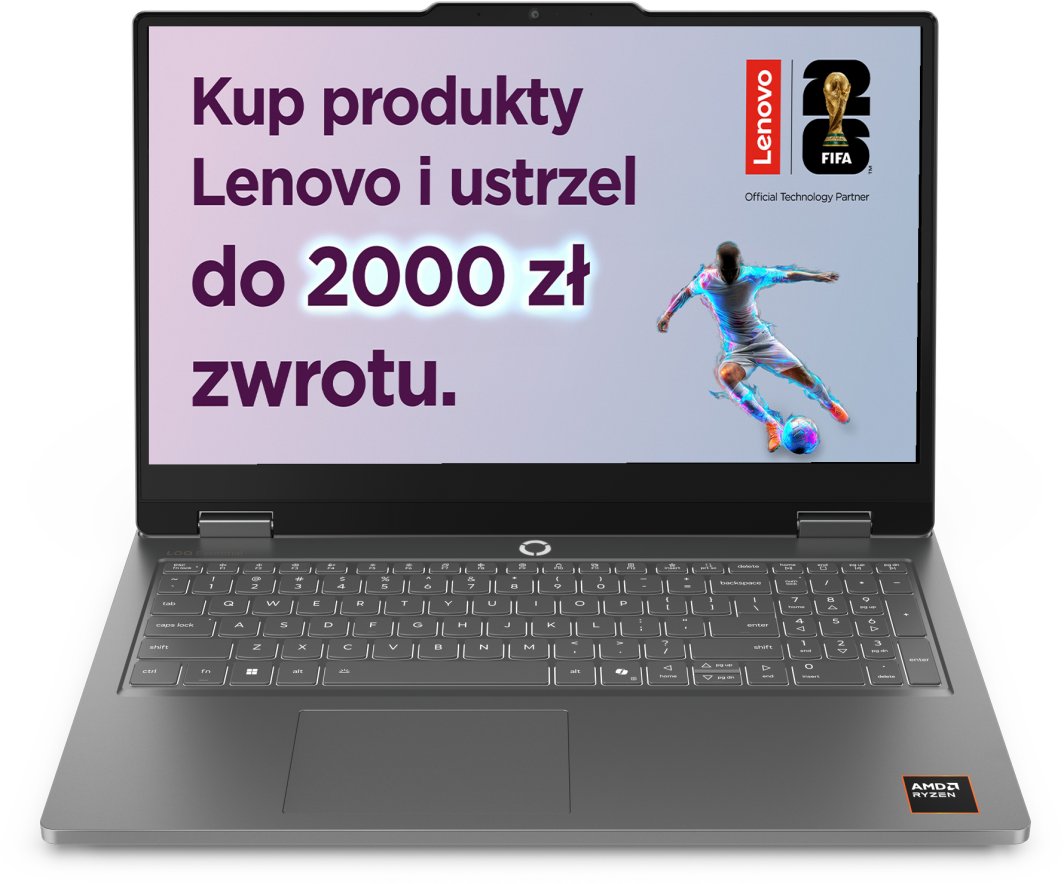 Laptopi Lenovo LOQ Essential 15ARP11, Ryzen 7 170, 16GB, 512GB SSD, RTX 5060, 144Hz, i hirtë