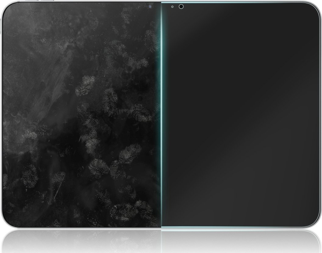 Folie mbrojtëse mat Grizz MatteScreen Easy për Samsung Galaxy Tab S9 FE, kundër gjurmëve të gishtërinjve, transparente